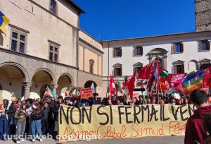 Viterbo - Sciopero per Gaza