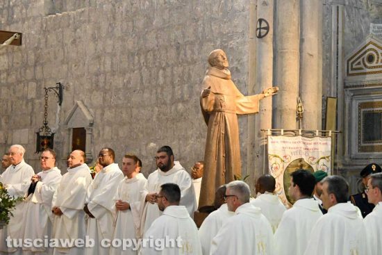 Il compleanno del vescovo di Viterbo Orazio Francesco Piazza