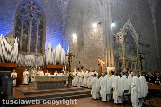 Il compleanno del vescovo di Viterbo Orazio Francesco Piazza