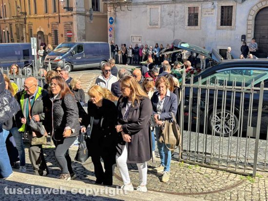 Civita Castellana - I funerali di Elisabetta Vaccarotti