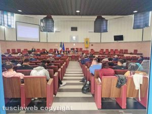 Civitavecchia - L'aula consigliare Pucci