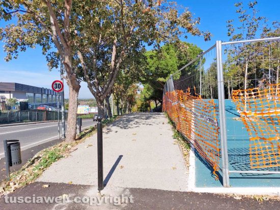 Viterbo - Via libera per la "zona green" del nuovo parco in via San Paolo - Valle Faul