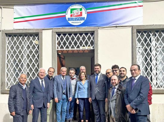 La ministra Alberti Casellati con i rappresentanti di Forza Italia