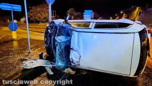 Schianto sulla Cassia tra Vetralla e Cura: tre auto coinvolte