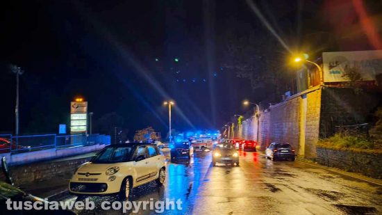 Schianto sulla Cassia tra Vetralla e Cura: tre auto coinvolte