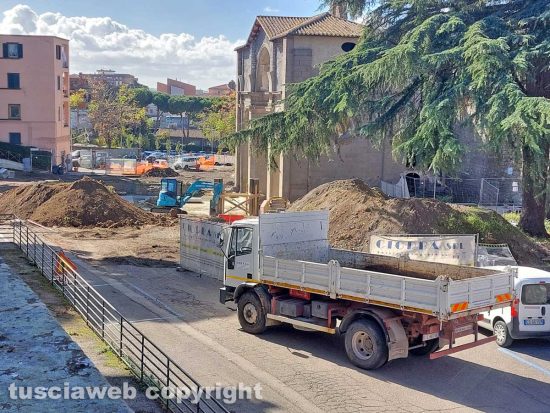 Viterbo - I lavori alle Fortezze