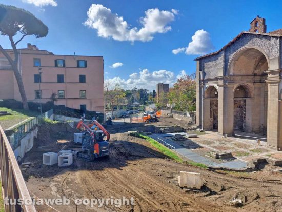 Viterbo - I lavori alle Fortezze