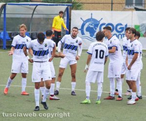 Il Civitavecchia Calcio in campo