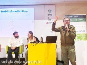 Viterbo - La presentazione del Piano urbano della mobilità sostenibile - Emanuele Aronne