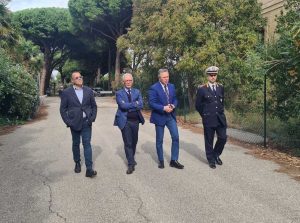 Il prefetto Sergio Pomponio in visita a Tarquinia