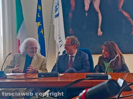 Franco Carlo Ricci, Stefano Ubertini e Alessandra Moscatelli