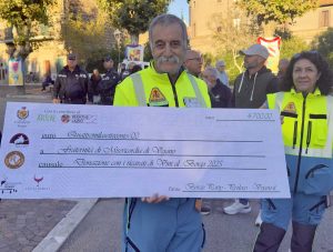 Vejano - Donati 4700 euro alla Fraternità di Misericordia