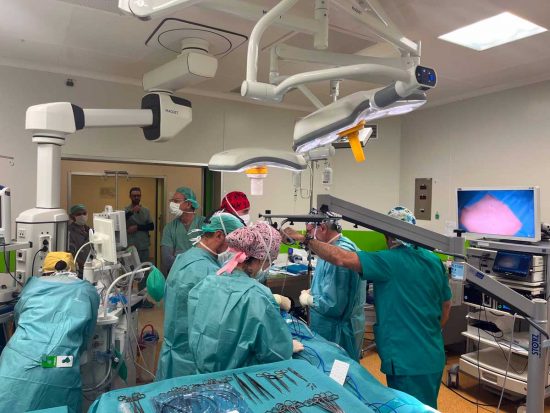 Viterbo - Ospedale Santa Rosa - Una sala operatoria