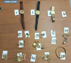 Truffa a Vasanello - La refurtiva recuperata dalla polizia