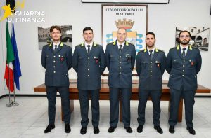 Guardia di finanza - I nuovi ispettore in forze al comando provinciale