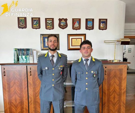 Guardia di finanza - I nuovi ispettore in forze al comando provinciale