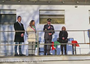 Montefiascone - La commemorazione del maggiore navigatore Piero Giraldo - L'intervento del colonnello Dario Ricci