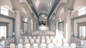 Ex chiesa degli Almadiani, pubblicati i rendering del nuovo centro multimediale