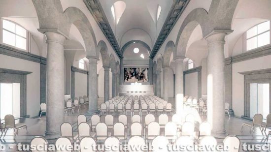 Ex chiesa degli Almadiani - I rendering del nuovo centro multimediale