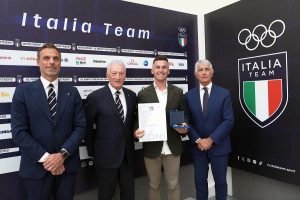 Alessandro Lupino riceve la stella d'oro del Coni