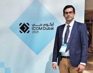 Alessandro Tizi all'Icom a Dubai