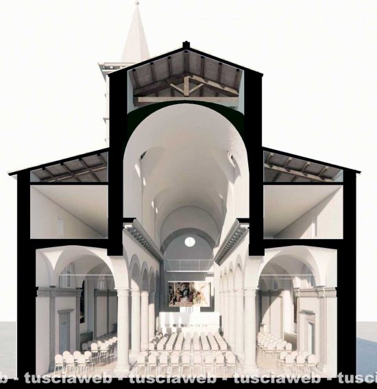 Ex chiesa degli Almadiani - I rendering del nuovo centro multimediale