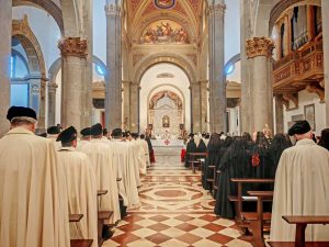 Cavalieri e Dame presso il Santuario della Quercia