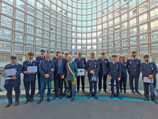 Roma - Cerimonia di consegna attestati ai poliziotti della Tuscia