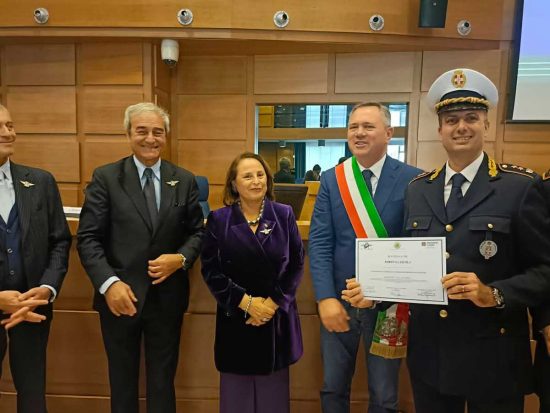 Roma - Cerimonia di consegna attestati ai poliziotti della Tuscia
