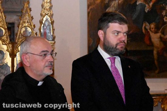 Don Massimiliano Balsi e Alessandro Romoli