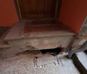 Tuscania - I lavori nell'ex-Gescal