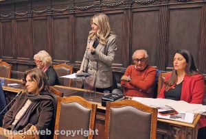 Viterbo - Consiglio comunale - L'intervento di Alessandra Troncarelli