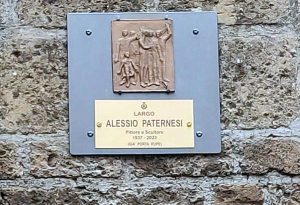 Civita Castellana - Intitolazione largo Alessio Paternesi