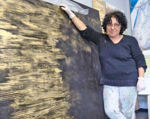 Lidia Scalzo al lavoro