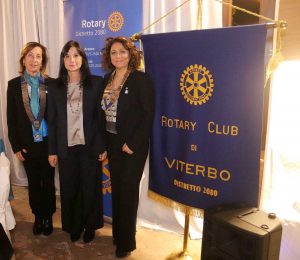 Rotary Club - Adriana Muscas, Tiziana Laureti e Alexia Paolocci