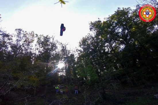 Monte Romano - Cade dalla moto e finisce in una zona impervia vicino il Mignone, 60enne trasportato in ospedale
