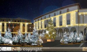 Viterbo - Narale 2025 - Il rendering di piazza del Comune