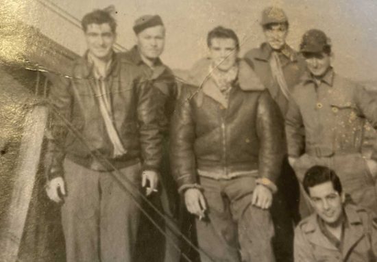 Parte dell'equipaggio del B-24 'Diddlin Dolly'