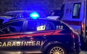 Carabinieri e l'ambulanza
