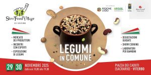 Viterbo - Slow food - Legumi in comune