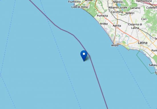 Roma - Terremoto lungo la costa laziale