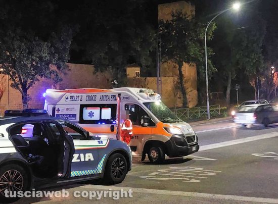 Viterbo - Ragazza investita in via San Paolo