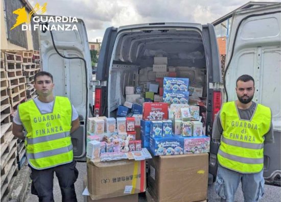 Viterbo - I prodotti sequestrati
