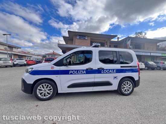 Vetralla - Il nuovo ufficio mobile del comando di polizia locale
