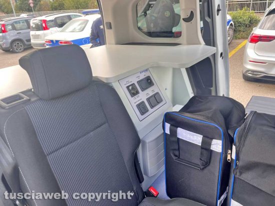 Vetralla - Il nuovo ufficio mobile del comando di polizia locale