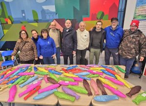 I pesci di cioccolata donati da Cna