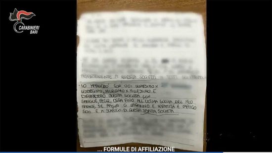 Operazione “Lockdown” 