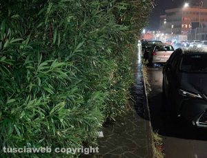 Viterbo - Via Romiti poco illuminata