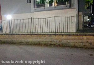 Viterbo - Via Friuli ripulita dalle erbacce