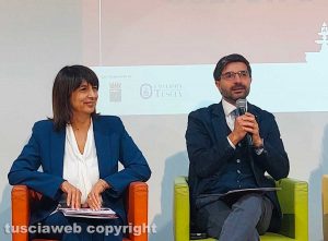 Roberta Angelilli e Daniele Sabatini